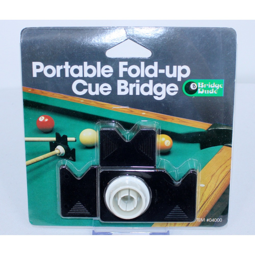 Pool Dude Portable Fold up Cue Bridge for Billiards Game Item 04000